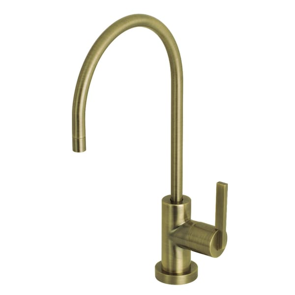 KS8193CTL 1/4 Turn Water Filtration Faucet, Antique Brass